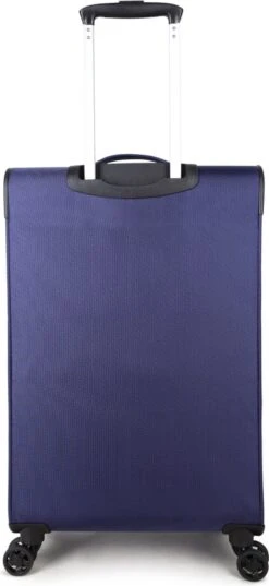 Decent D-Upright Medium Koffer - 66 Cm Expandable - TSA Slot - Donkerblauw -Bagage Kortingen Winkel 552x1200 4
