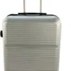 AATravel XL Reiskoffer - Trolley ABS - Met Dubbele Wielen - 75 Cm - 97 Liter - Zilver -Bagage Kortingen Winkel 553x1200 1