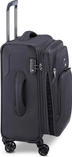 Delsey Optimax Lite Handbagage Koffer 55cm - Zwart -Bagage Kortingen Winkel 553x1200