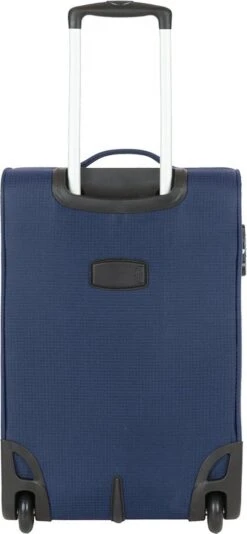Travelbags Handbagage Zachte Koffer / Trolley / Reiskoffer - The Base - 55 Cm - Blauw -Bagage Kortingen Winkel 555x1200 1