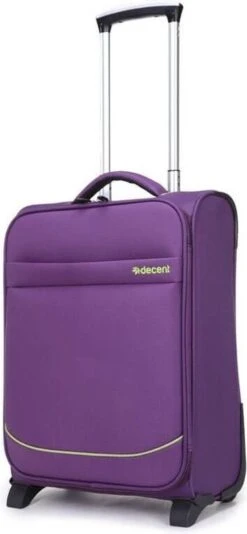 Decent Handbagage Koffer Super-Light 50 - Paars -Bagage Kortingen Winkel 555x1200 2