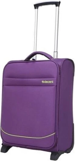 Decent Handbagage Koffer Super-Light 50 - Paars -Bagage Kortingen Winkel 557x1200 1