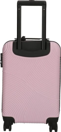 Enrico Benetti Louisville 39040 Handbagage Koffer Hardcase ABS - Roze -Bagage Kortingen Winkel 558x1200