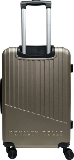 Royalty Rolls Amsterdam M Reiskoffer 67 Cm - 61 Liter - Champagne 9 Royalty Rolls Amsterdam M Reiskoffer 67 Cm - 61 Liter - Champagne -Bagage Kortingen Winkel 558x1200 4