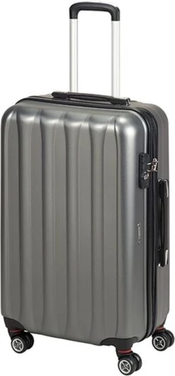 Princess Traveller Hollywood - Reiskoffer - Antraciet - M - 68cm -Bagage Kortingen Winkel 559x1200 6