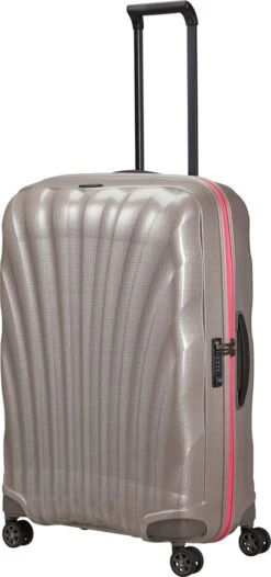 Samsonite Reiskoffer - C-Lite Spinner Uitbreidbaar (4 Wielen) 75 Cm - Pearl/Fuchsia - 2.8 Kg -Bagage Kortingen Winkel 564x1200 3