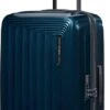 Samsonite Reiskoffer - Nuon Spinner 69/25 Exp (Medium) Metallic Dark Blue -Bagage Kortingen Winkel 565x1200 15