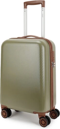 Decent Retro Handbagage Koffer 55 Cm Dark Green 9 Decent Retro Handbagage Koffer 55 Cm Dark Green -Bagage Kortingen Winkel 566x1200 1