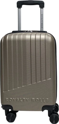 Royalty Rolls Amsterdam Handbagage Koffer 52 Cm - 25 Liter - Champagne -Bagage Kortingen Winkel 573x1200 7