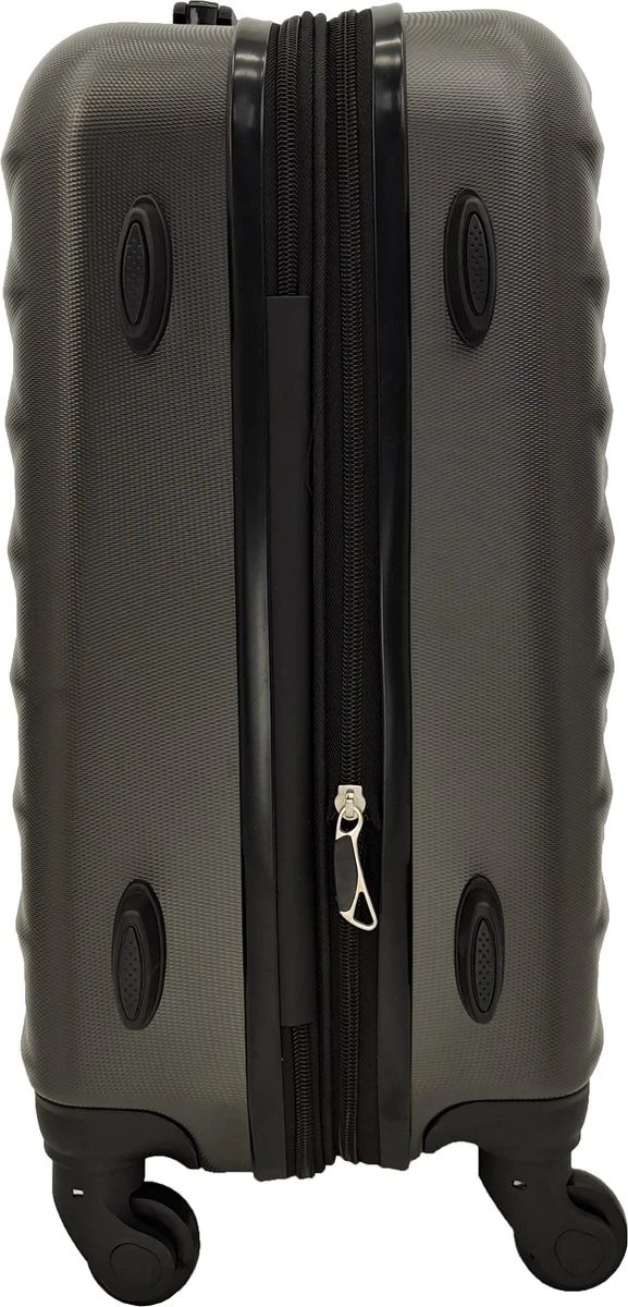 SB Travelbags 'Expandable' Bagage Koffer 65cm- Donker Grijs 5 SB Travelbags 'Expandable' Bagage Koffer 65cm- Donker Grijs - Afbeelding 3