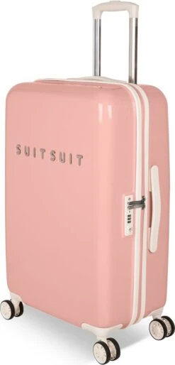 SUITSUIT - Fabulous Fifties - Papaya Peach - Reiskoffer (66 Cm) -Bagage Kortingen Winkel 577x1200 2