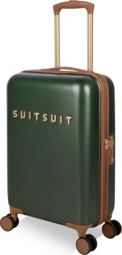 SUITSUIT - Fab Seventies Classic - Beetle Green - Handbagage (55 Cm) -Bagage Kortingen Winkel 577x1200 4