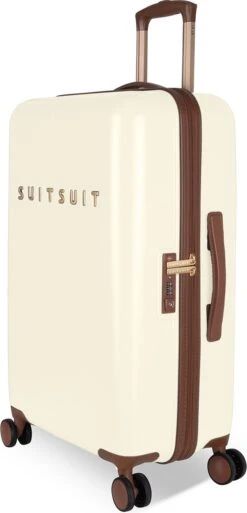 SUITSUIT - Fab Seventies - Antique White - Reiskoffer (66 Cm) -Bagage Kortingen Winkel 578x1200 4