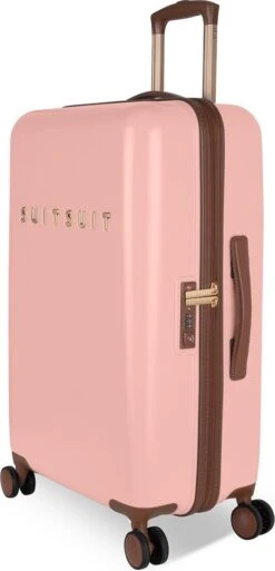 SUITSUIT - Fab Seventies - Coral Cloud - Reiskoffer (66 Cm) -Bagage Kortingen Winkel 578x1200 5