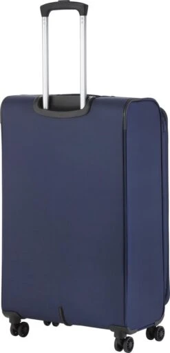 Travelz Softspinner TSA Reiskoffer 77cm - Zachte Reiskoffer Met Expander 104 + 16 Ltr - Blauw -Bagage Kortingen Winkel 579x1200 3