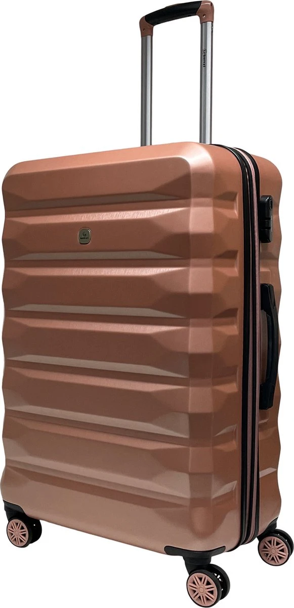 Benzi Xisto Grote Koffer - 75 Cm - 106 Liter - Expandable - Roze 3 Benzi Xisto Grote Koffer - 75 Cm - 106 Liter - Expandable - Roze