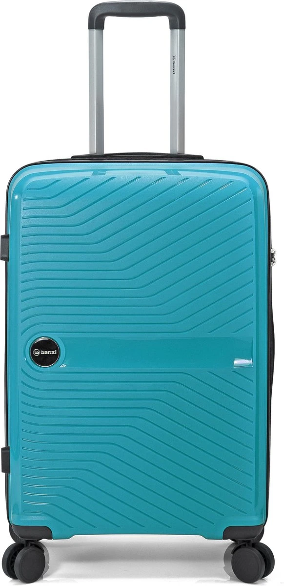 Benzi Ovar Grote Koffer - 75 Cm - 95 Liter - Petrolblauw 3 Benzi Ovar Grote Koffer - 75 Cm - 95 Liter - Petrolblauw