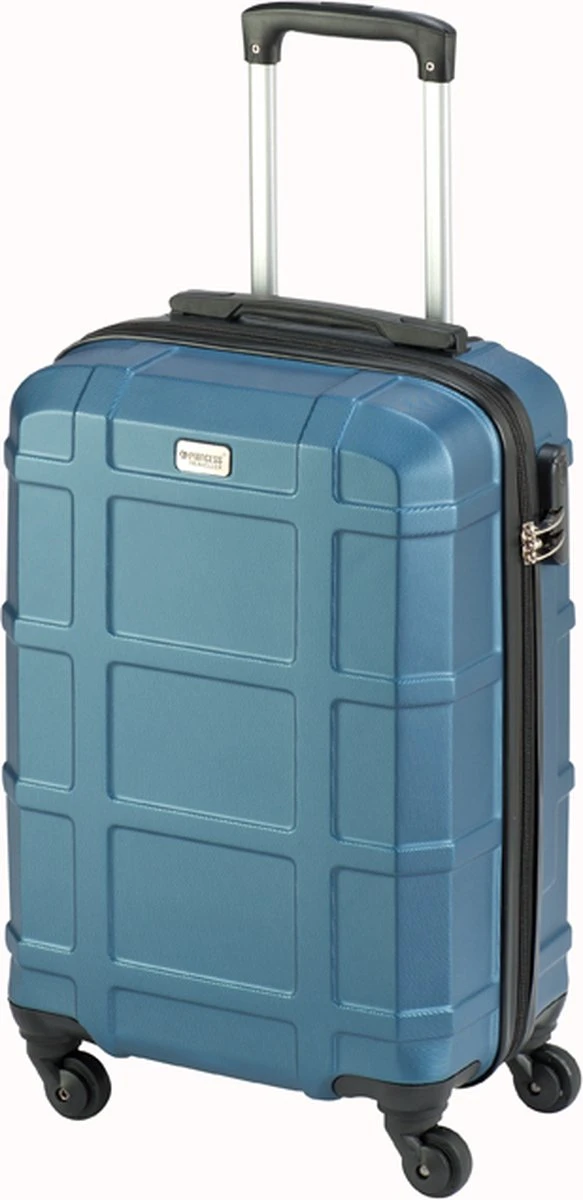 Princess Traveller Madeira - Reiskoffer - Donkerblauw - M - 66cm 4 Princess Traveller Madeira - Reiskoffer - Donkerblauw - M - 66cm - Afbeelding 2