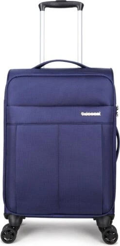 Decent D-Upright Handbagage Koffer - 55 Cm - TSA Slot - Donkerblauw -Bagage Kortingen Winkel 587x1200