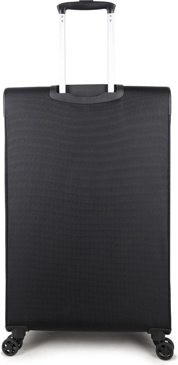 Decent D-Upright Large Koffer - 76 Cm Expandable - TSA Slot - Zwart 5 Decent D-Upright Large Koffer - 76 Cm Expandable - TSA Slot - Zwart - Afbeelding 3