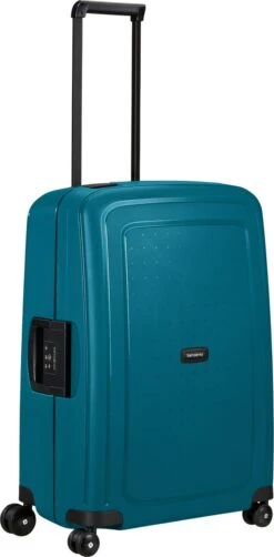 Samsonite Reiskoffer - S'Cure Spinner 69/25 - Petrol Blue -Bagage Kortingen Winkel 590x1200 4