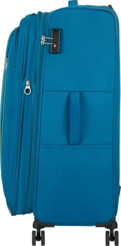 American Tourister Reiskoffer - Hyperspeed Spinner 80/30 Tsa Uitbreidbaar Deep Teal -Bagage Kortingen Winkel 592x1200 3