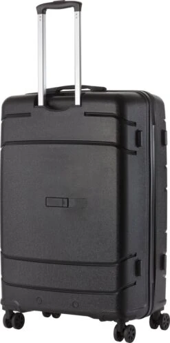 TravelZ Big Bars Reiskoffer 78 Cm Met Dubbele Wielen - Trolley Koffer Met TSA-slot - Zwart -Bagage Kortingen Winkel 596x1200 5