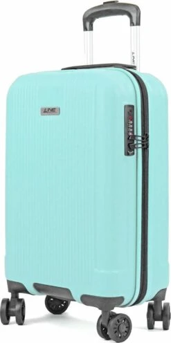 Oistr Noorvik Handbagage 4 Wheel Spinner Mint Green -Bagage Kortingen Winkel 598x1200 1