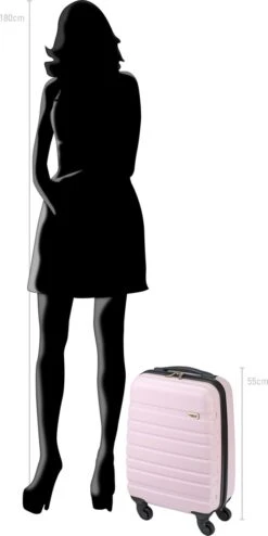 Princess Traveller Singapore Handbagage Koffer 55 Cm - Lilac 11 Princess Traveller Singapore Handbagage Koffer 55 Cm - Lilac -Bagage Kortingen Winkel 600x1200