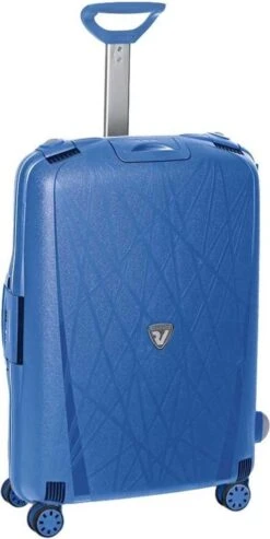 Roncato Light 4 Wiel Trolley 68 Avio Blue -Bagage Kortingen Winkel 601x1200 2