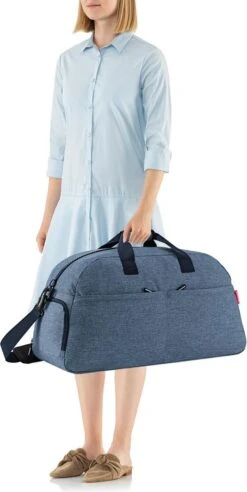 Reisenthel Overnighter Plus Reistas - 50L - Twist Blue Blauw -Bagage Kortingen Winkel 602x1200 9
