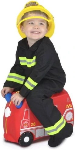 Trunki Ride-On Handbagage Koffer 46 Cm - Frank De Brandweerwagen -Bagage Kortingen Winkel 603x1200 1