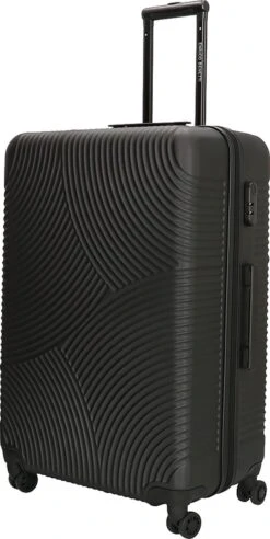 Enrico Benetti Koffer / Trolley / Reiskoffer - 75 X 46 X 25 Cm - 93 Liter - ABS - Maat L - Louisville - Zwart -Bagage Kortingen Winkel 603x1200 3