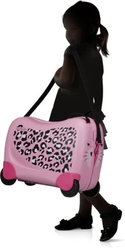 Samsonite - Dream Rider Kinderkoffer Leopard L.4 Wielen (handbagage) -Bagage Kortingen Winkel 604x1200 5