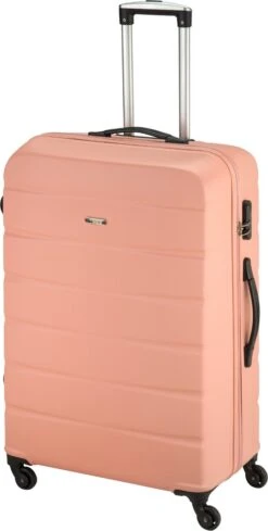 Princess Traveller Grenada - Reiskoffer - Dirty Pink - L - 76cm -Bagage Kortingen Winkel 606x1200 13