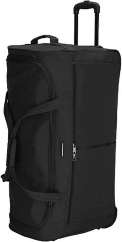 Reiskoffer - Reiskoffer Met Wielen - TSA Cijferslot - 100 Liter - Zwart 5 Reiskoffer - Reiskoffer Met Wielen - TSA Cijferslot - 100 Liter - Zwart -Bagage Kortingen Winkel 606x1200 15