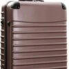 Travelerz Reiskoffer Met Wielen 95 Liter - Lichtgewicht - Cijferslot - Rose Goud -Bagage Kortingen Winkel 606x1200 16