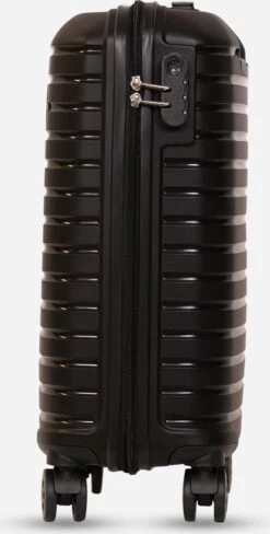 ©TROLLEYZ - Berlin No.11 - Trolley - 55cm Met Cijferslot - Dubbele Wielen - 360° Spinners - 100% Polypropyleen- Reiskoffer In Night Black 19 ©TROLLEYZ - Berlin No.11 - Trolley - 55cm Met Cijferslot - Dubbele Wielen - 360° Spinners - 100% Polypropyleen- Reiskoffer In Night Black -Bagage Kortingen Winkel 607x1200 7