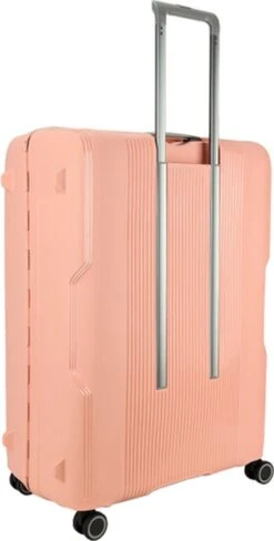 Decent Handbagage Koffer / Trolley / Reiskoffer - 55 Cm - 38 Liter - Polypropyleen - On-Tour - Roze 34 Decent Handbagage Koffer / Trolley / Reiskoffer - 55 Cm - 38 Liter - Polypropyleen - On-Tour - Roze -Bagage Kortingen Winkel 608x1200 2