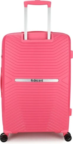 Decent CROSS-ONE PP Trolley 76 Cm - 94 Liter - TSA Slot - Pink -Bagage Kortingen Winkel 608x1200 8
