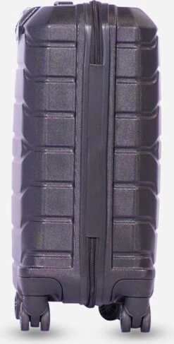 ©TROLLEYZ - Amsterdam LEGACY No.9 - Trolley - 55cm Met TSA Slot - Dubbele Wielen - 360° Spinners - 100% ABS - Handbagage Koffer In Night Black 11 ©TROLLEYZ - Amsterdam LEGACY No.9 - Trolley - 55cm Met TSA Slot - Dubbele Wielen - 360° Spinners - 100% ABS - Handbagage Koffer In Night Black -Bagage Kortingen Winkel 609x1200