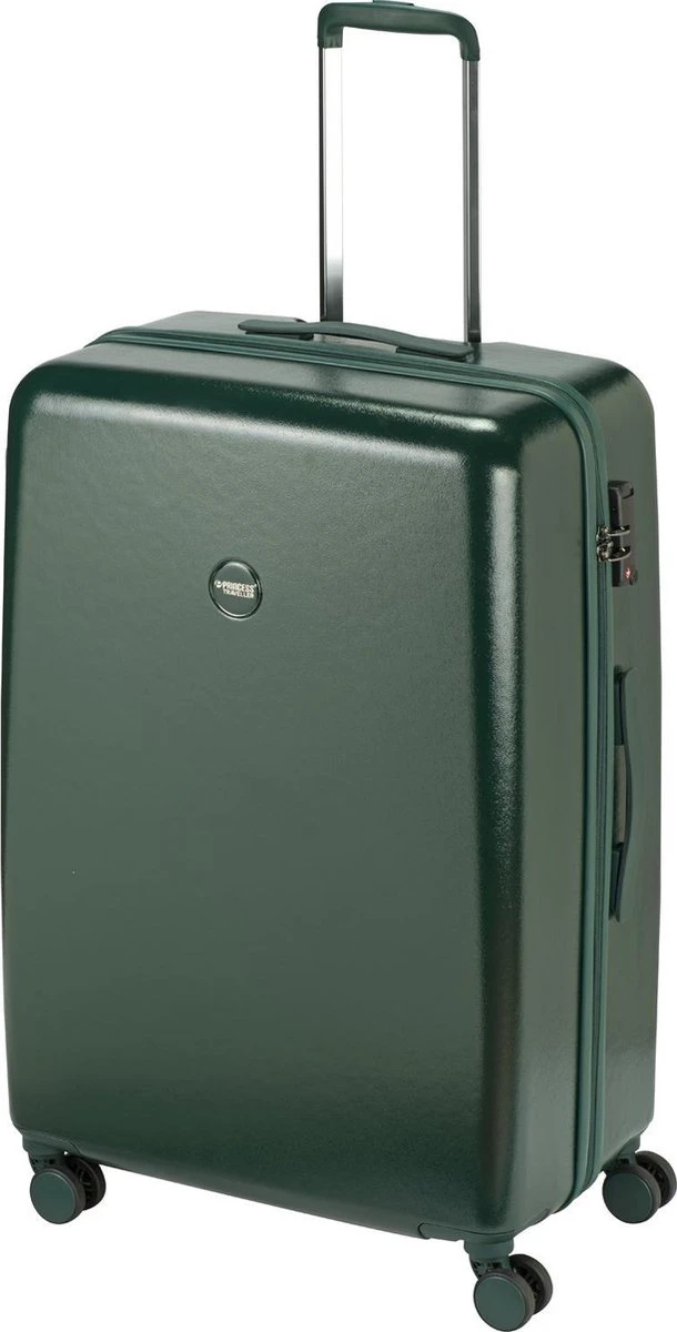 Princess Traveller Harlem - Reiskoffer - Groen - L - 76cm 10 Princess Traveller Harlem - Reiskoffer - Groen - L - 76cm - Afbeelding 8