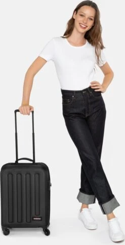 Eastpak TRANZSHELL S Reiskoffer (54 X 39 X 20 Cm) - Black -Bagage Kortingen Winkel 611x1200 1