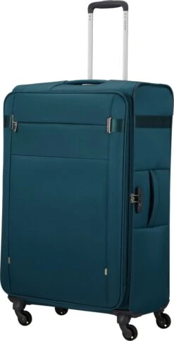 Samsonite Reiskoffer - Citybeat Spinner 78/29 Uitbreidbaar - Petrol Blue -Bagage Kortingen Winkel 613x1200 8