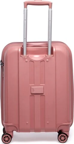 ©TROLLEYZ - Paris No.5 - Trolley - 55cm Met TSA Slot - Dubbele Wielen - 360° Spinners - 100% Polypropyleen - Handbagage Koffer In Rose Blush 17 ©TROLLEYZ - Paris No.5 - Trolley - 55cm Met TSA Slot - Dubbele Wielen - 360° Spinners - 100% Polypropyleen - Handbagage Koffer In Rose Blush -Bagage Kortingen Winkel 616x1200 9