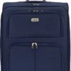 SB Travelbags Bagage Stoffen Koffer 75cm 4 Wielen Trolley - Blauw -Bagage Kortingen Winkel 617x1200 2