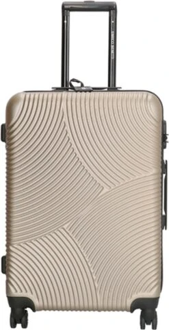 Enrico Benetti Harde Koffer LouisvilleHoogte 65 Cm - Champagne -Bagage Kortingen Winkel 618x1200 9