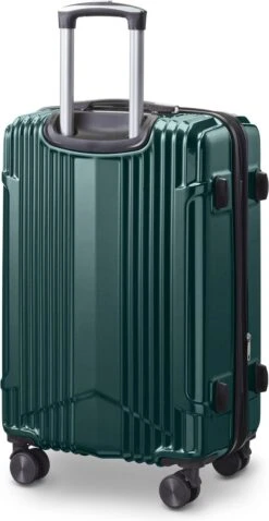 Tesla PC - Reiskoffer - 65 Cm - 4 Wielen - Groen -Bagage Kortingen Winkel 620x1200 10