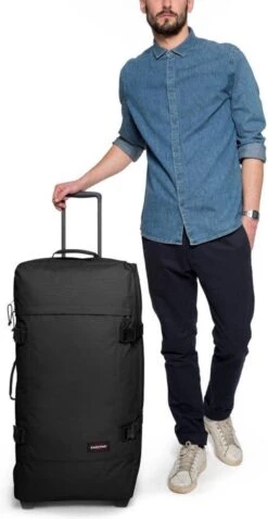 Eastpak TRANVERZ L Reiskoffer (79 X 40 X 33 Cm) - Black -Bagage Kortingen Winkel 621x1200 18