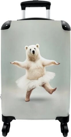 NoBoringSuitcases.com® Koffer - IJsbeer - Rok - Wit - Portret - Dieren - Trolley Op Wieltjes - Reiskoffer - Past Binnen 55x40x20 Cm En 55x35x25 Cm - Fotokoffer 21 NoBoringSuitcases.com® Koffer - IJsbeer - Rok - Wit - Portret - Dieren - Trolley Op Wieltjes - Reiskoffer - Past Binnen 55x40x20 Cm En 55x35x25 Cm - Fotokoffer -Bagage Kortingen Winkel 621x1200 7